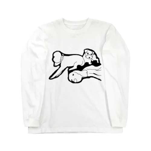 やる気がない番犬シリーズ ロングスリーブTシャツ