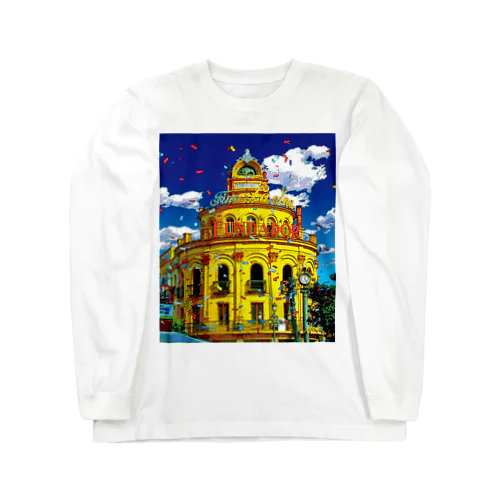 スペイン ヘレス・デ・ラ・フロンテーラの街角 Long Sleeve T-Shirt