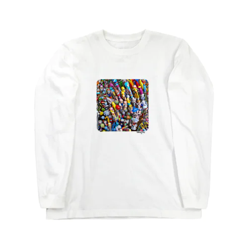 錠菓連鎖 by AI Long Sleeve T-Shirt