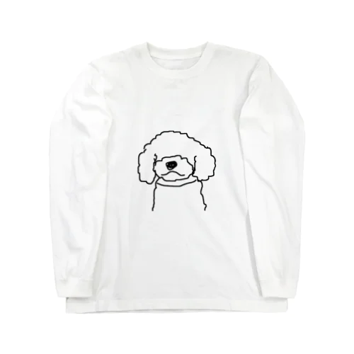 根暗のプードル Long Sleeve T-Shirt