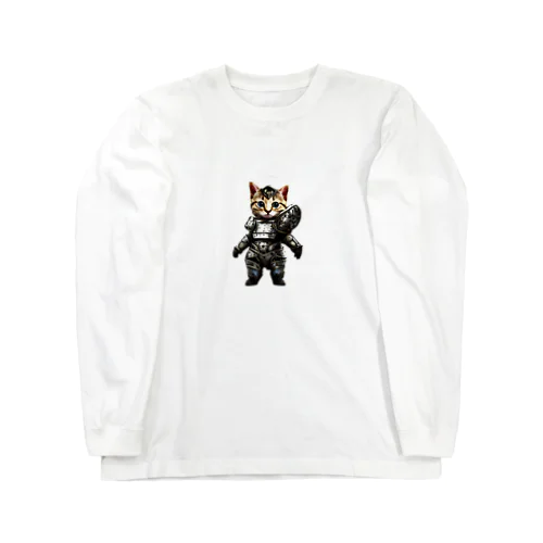 鉄猫H（切り抜き） Long Sleeve T-Shirt