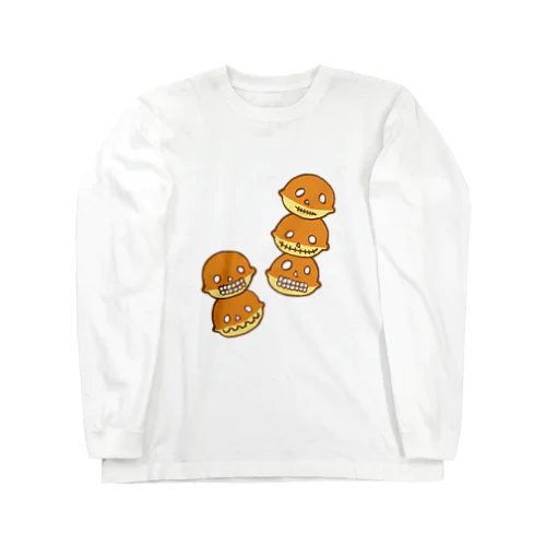 ドクロ風味なベビーカステラ Long Sleeve T-Shirt