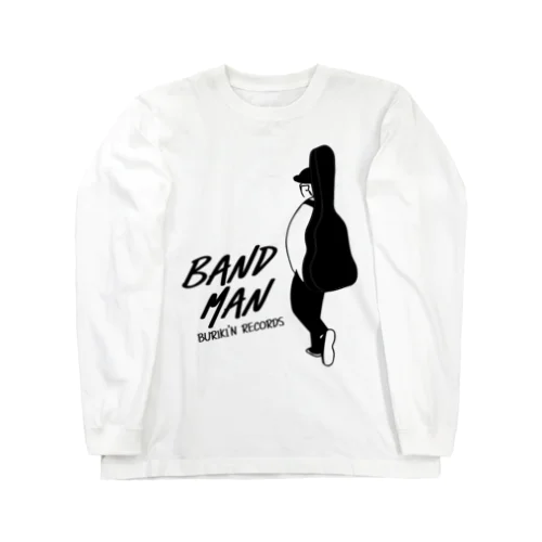 BANDMAN(ロゴ黒) ロングスリーブTシャツ