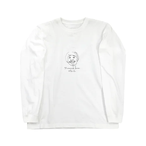 30 seconds human 「#1 Tatsuhiko」 Long Sleeve T-Shirt