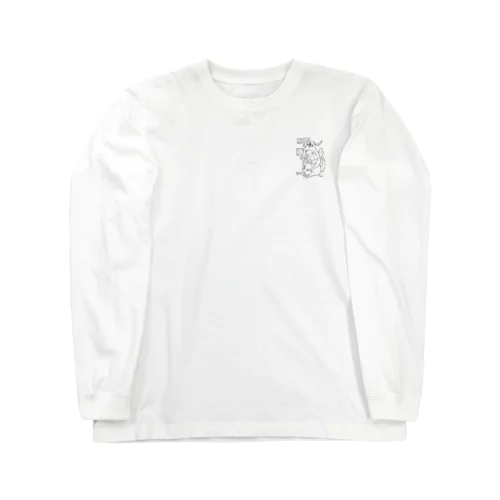 ゴールデンレトリバーとキバタン Long Sleeve T-Shirt