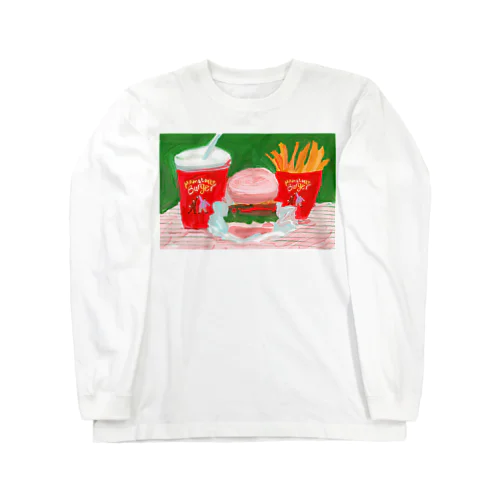 バーガーセット Long Sleeve T-Shirt