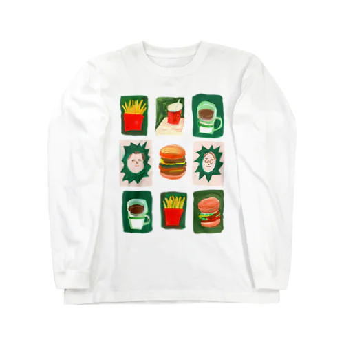 コラージュ大 Long Sleeve T-Shirt