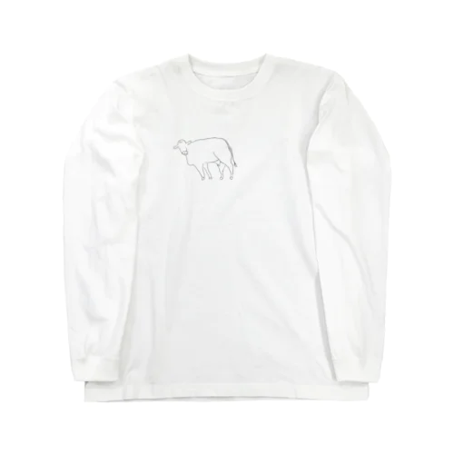 ゆるい牛のふく Long Sleeve T-Shirt