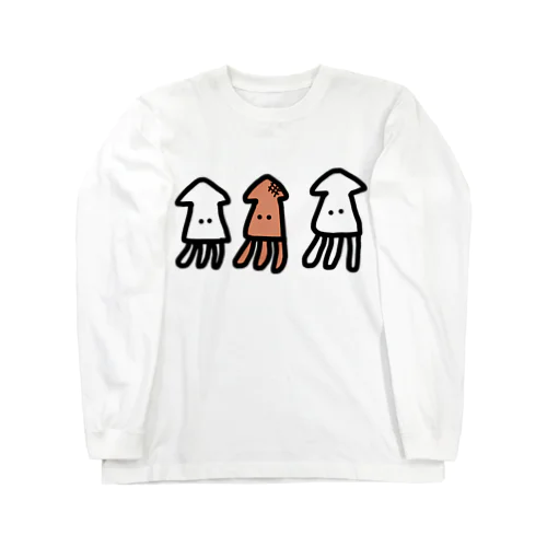 いか焼きイカいか Long Sleeve T-Shirt