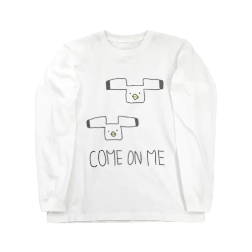 COME ON ME（カモメ） Long Sleeve T-Shirt