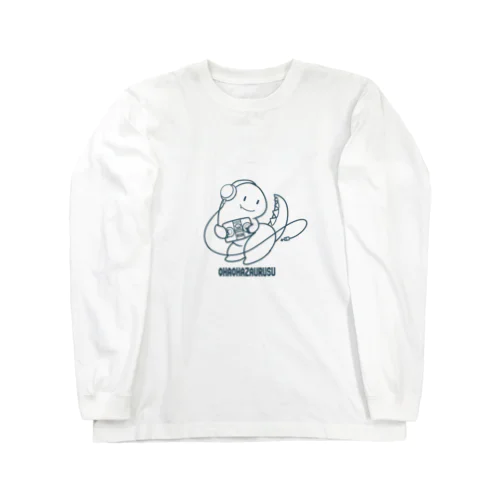 おはおはザウルス Lo-Fiスタイル Long Sleeve T-Shirt