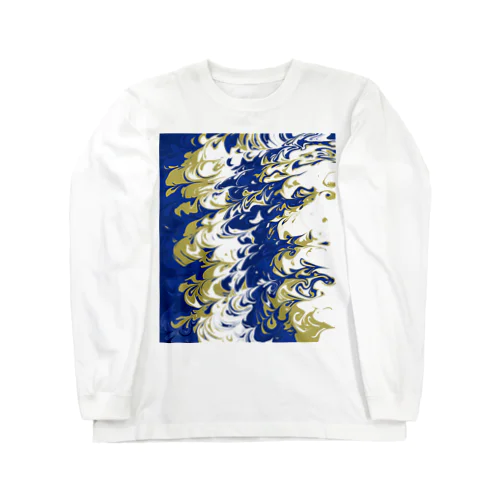 ざっくりマーブル Long Sleeve T-Shirt