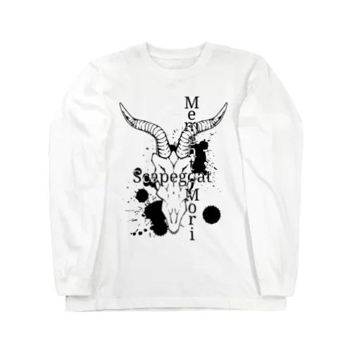 Scapegoat-Memento Mori(淡色向け) Long Sleeve T-Shirt