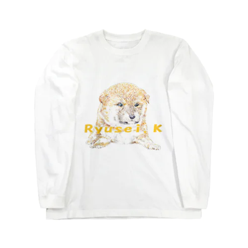 Ryusei,Kシリーズ【柴仔犬】 ロングスリーブTシャツ