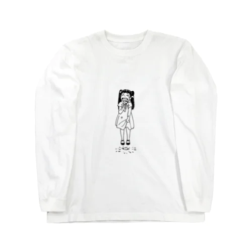 あるある　こぼれたアイスは返らず Long Sleeve T-Shirt