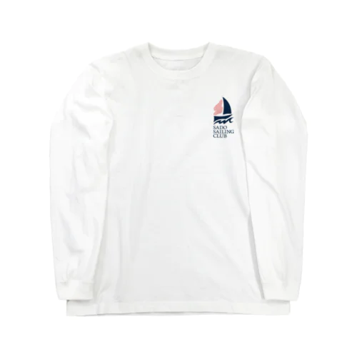 ヨットロゴ(縦) Long Sleeve T-Shirt