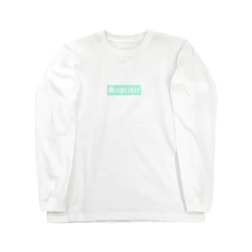 【定番】Snprince boxlogo 롱 슬리브 티셔츠