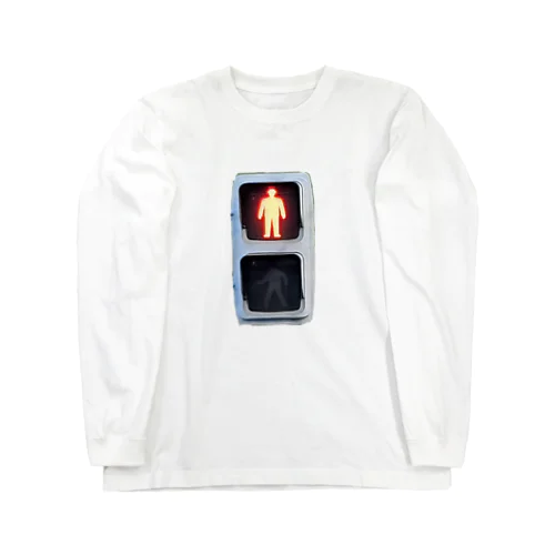 歩行者用LED灯器(厚型) Long Sleeve T-Shirt