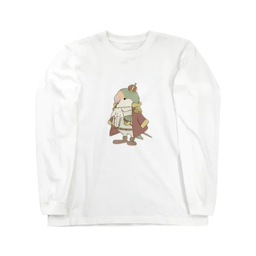 ラブバードプリンス (コザクラシーグリーン) Long Sleeve T-Shirt