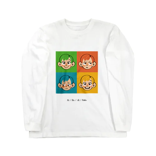 喜怒哀楽 Long Sleeve T-Shirt