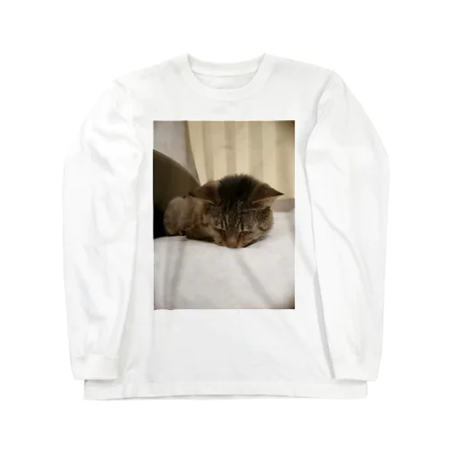 家の猫　茶虎 Long Sleeve T-Shirt