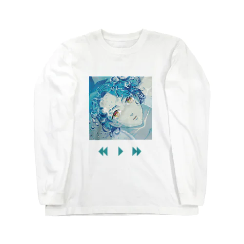 ポー　再生画面 Long Sleeve T-Shirt