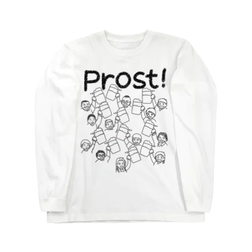 ビール倶楽部でProst！ ロングスリーブTシャツ