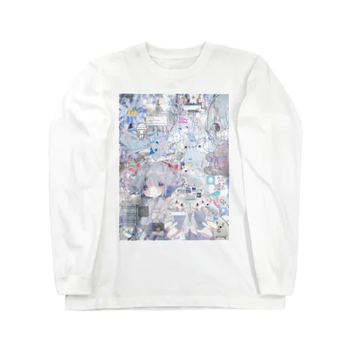 あんしん×リスカちゃん milk  Long Sleeve T-Shirt