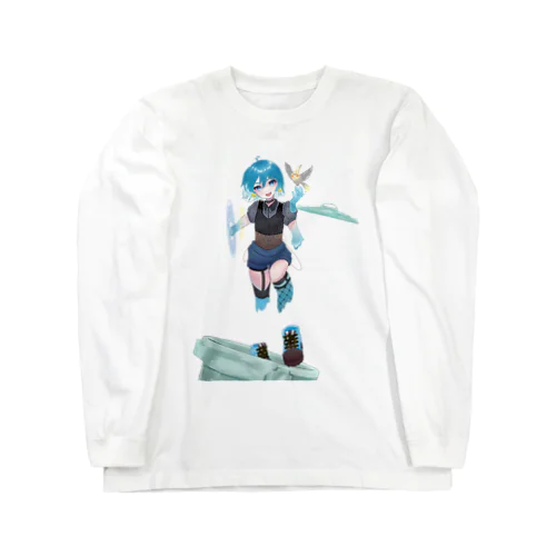 有馬千草ママ冷音ちゃん（右手異空間B） Long Sleeve T-Shirt