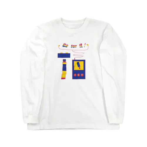 Go for it! 【あのころネオンカラー】 Long Sleeve T-Shirt