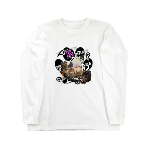 TikTok猫部６にゃんロンＴ Long Sleeve T-Shirt