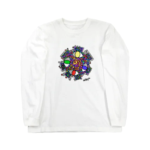 ハグルマ Long Sleeve T-Shirt