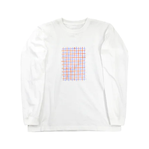 チェック柄 Long Sleeve T-Shirt