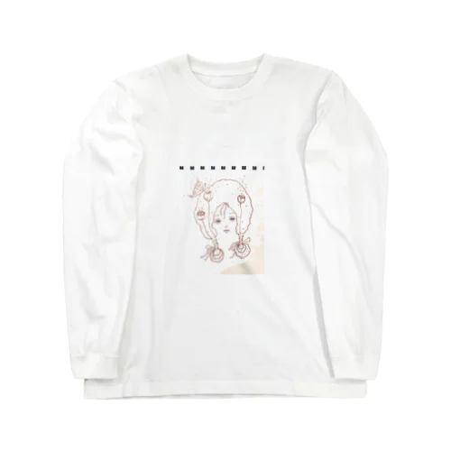 春だね (線画ver.) Long Sleeve T-Shirt