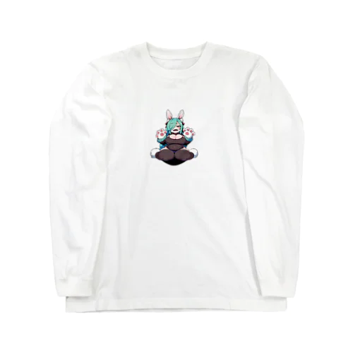 太増眠兎（ふとましみんと） Long Sleeve T-Shirt