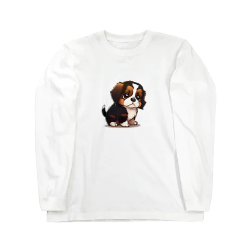 チビ犬 ロングスリーブTシャツ