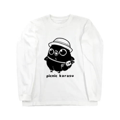 ピクニックヤタちゃん Long Sleeve T-Shirt