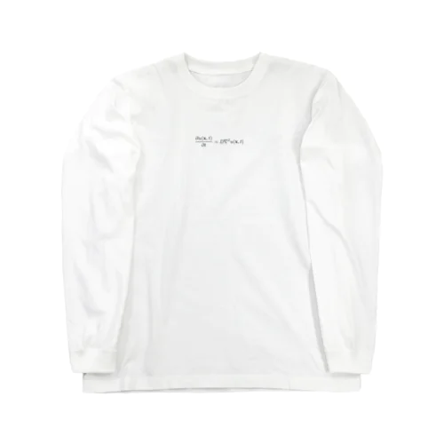 拡散方程式 - Diffusion equation -  Long Sleeve T-Shirt