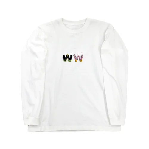 WW　W2 ベーシック オリジナルロゴ Long Sleeve T-Shirt