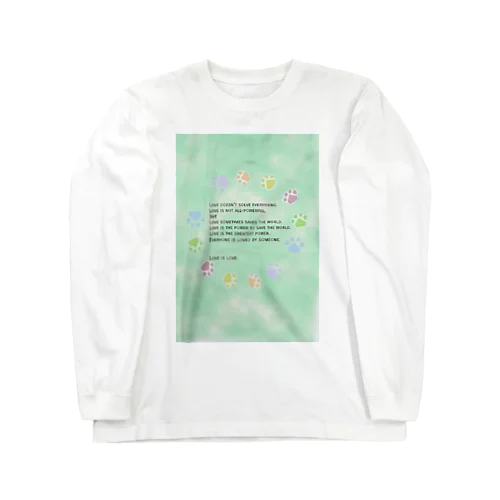 Green Sky & Circle Padfoot & Love Long Sleeve T-Shirt