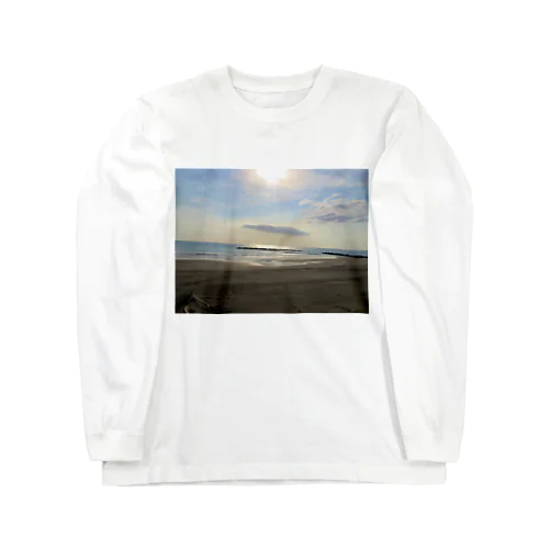 北海道の朝 Long Sleeve T-Shirt