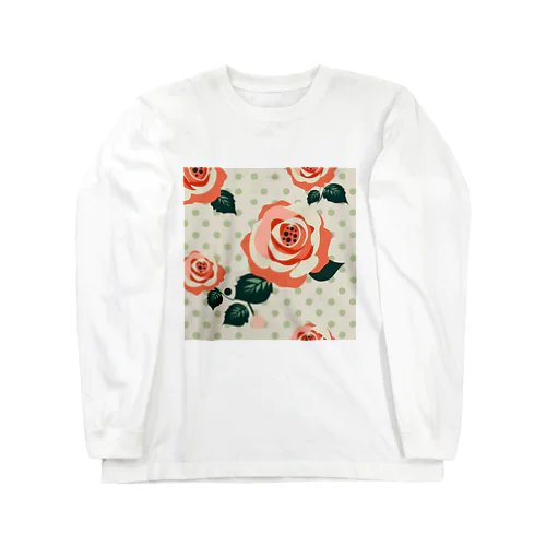 ヴィンテージローズ Long Sleeve T-Shirt