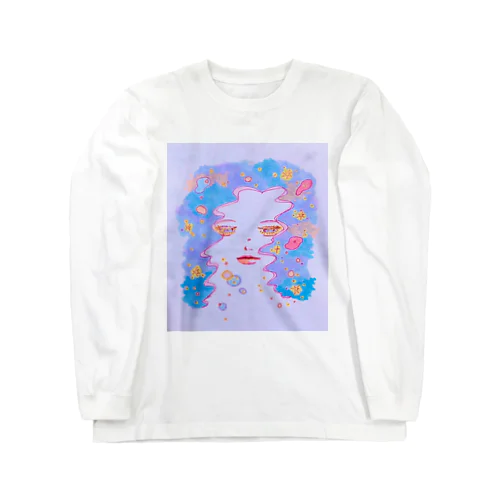 昼下がりに夜の女神 Long Sleeve T-Shirt