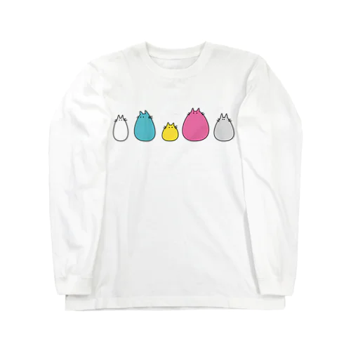 ほぼほぼねこ Long Sleeve T-Shirt