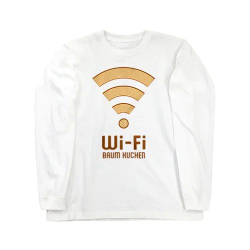 Wi-Fi バウムクーヘン Long Sleeve T-Shirt