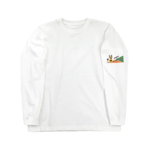 ミケちゃん+ひまわり Long Sleeve T-Shirt