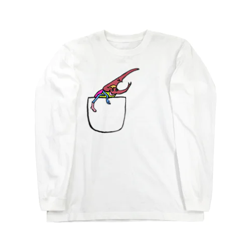 ヘラクレスオオカブトくん Long Sleeve T-Shirt