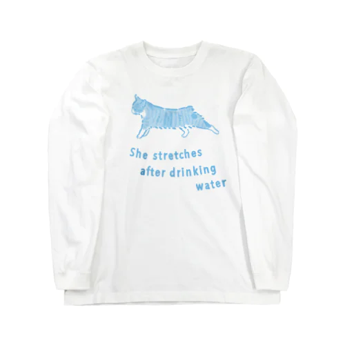 のび猫 Long Sleeve T-Shirt