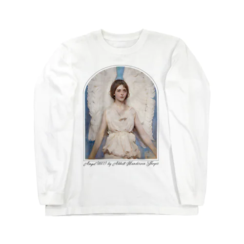 天使　アボット・ハンダーソン・セイヤー　Abbott Handerson Thayer / Angel  ロングスリーブTシャツ