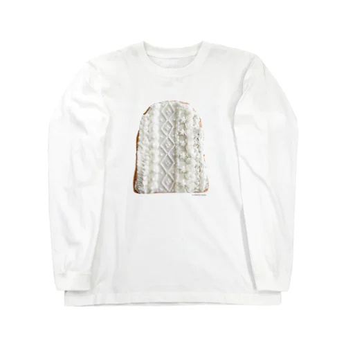 ニットトースト・山型 Long Sleeve T-Shirt